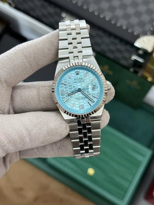 ROLEX LAND-DWELLER NEW “2025” PLATINUM