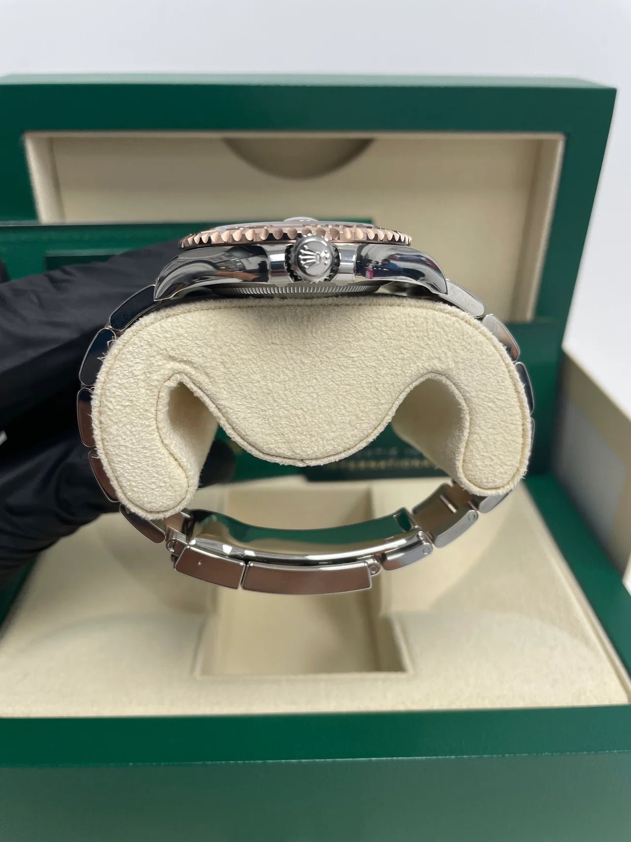 ROLEX YACHT-MASTER EVEROSE GOLD BROWN DIAL