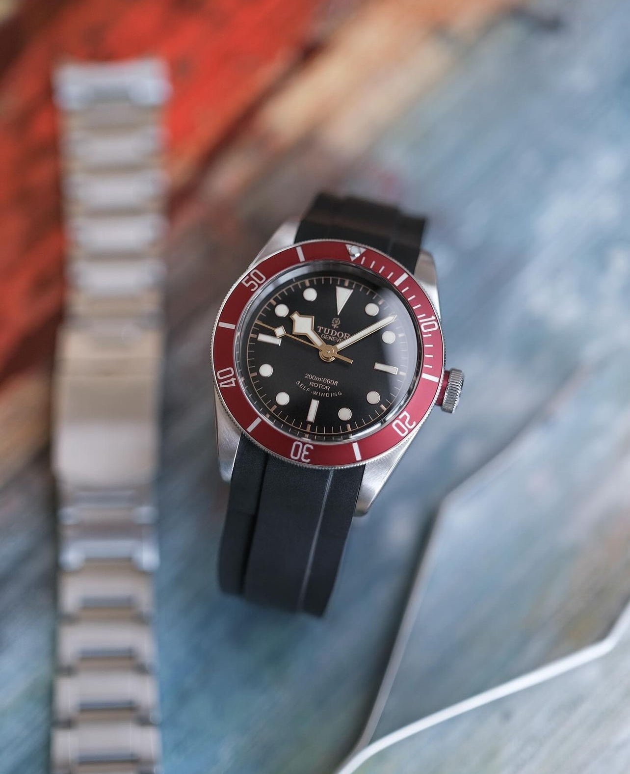 TUDOR BLACK BAY 41MM BRACCIALE OYSTERFLEX