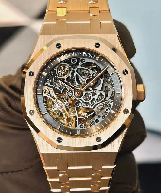 AUDEMARS PIGUET "SKELETON" FULL GOLD