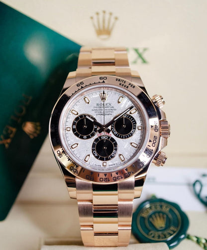 ROLEX DAYTONA GOLD "METEORITE"