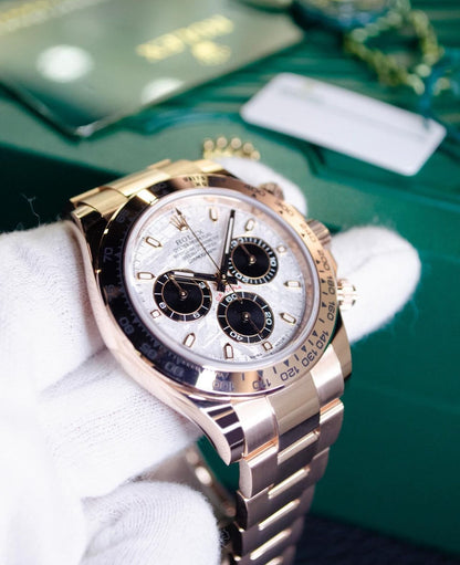 ROLEX DAYTONA GOLD "METEORITE"